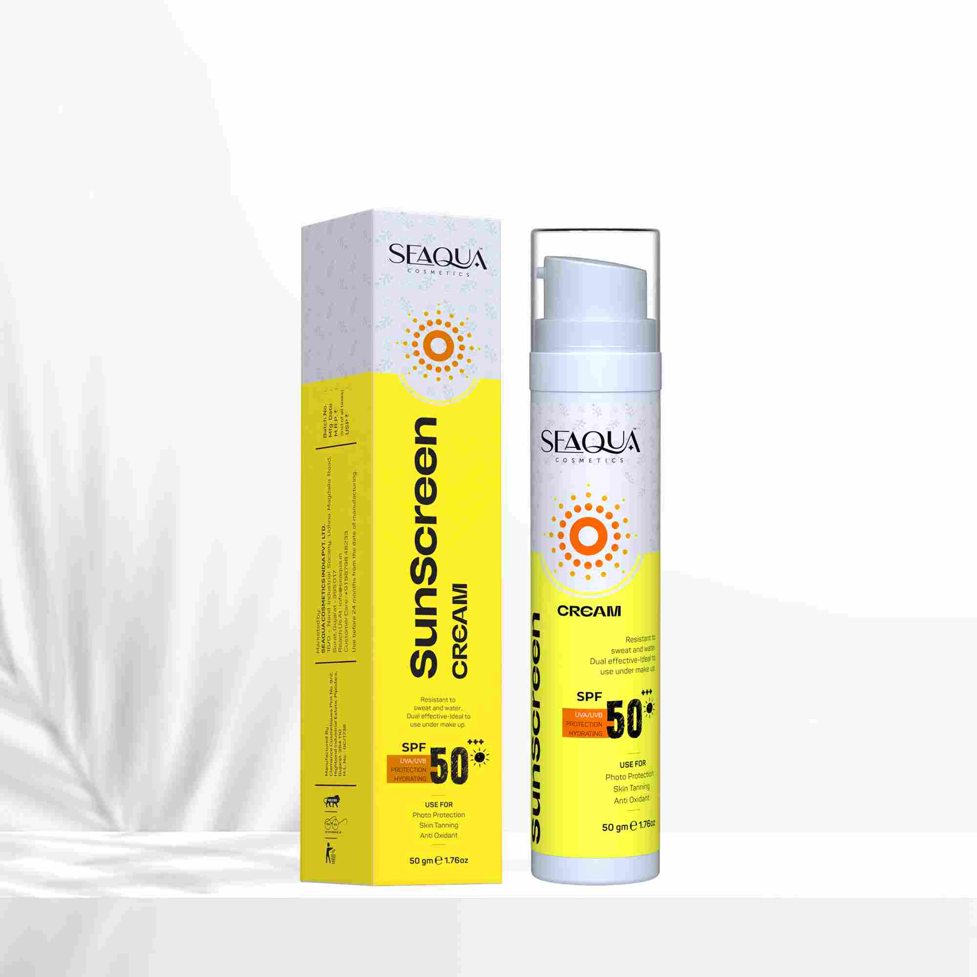 SUNSCREEN SPF 50+++ CREAM  - 50gm