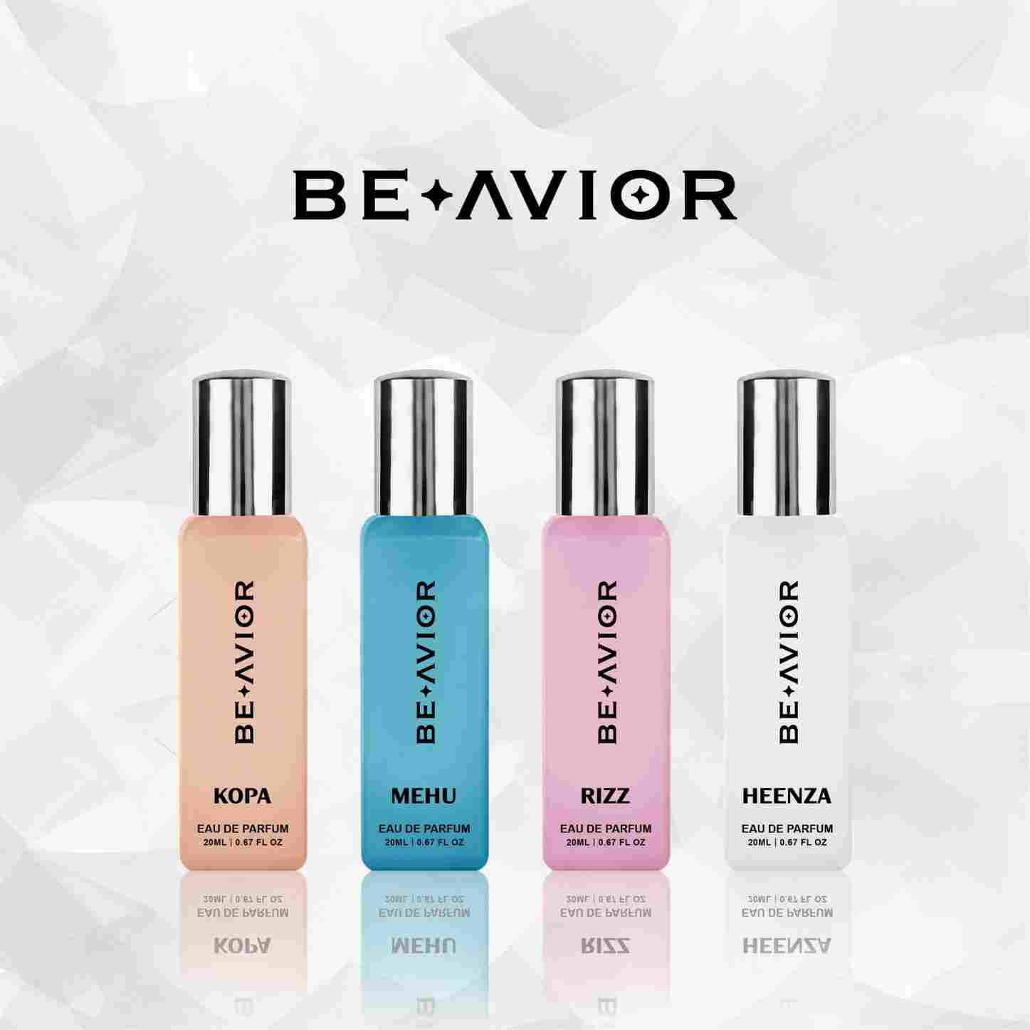 Green perfume Combo of 4 pcs